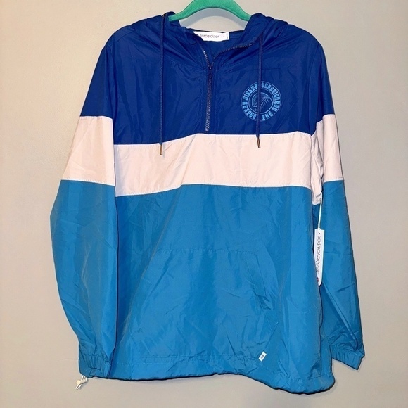 Sisstrevolution Jackets & Blazers - Sisstrevolution Pacific Paradise Pullover Windbreaker Beachly Exclusive Large